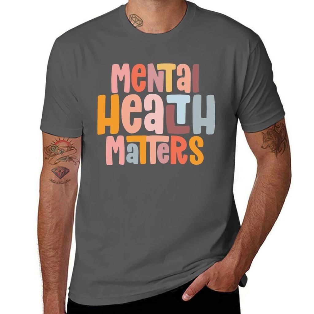 Unisextal Health Matters Unisextal Health Awareness Illness TShirt Outdoor Work Short Sleeve Top