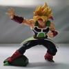Anime Dragon Ball Z Figure 19cm Squatting Bardock Combat Form Collectible Super Saiyan Statue Model Toy Birthday Gift