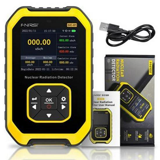 Professional Geiger Counter with Personal Radiation Dose Alarm