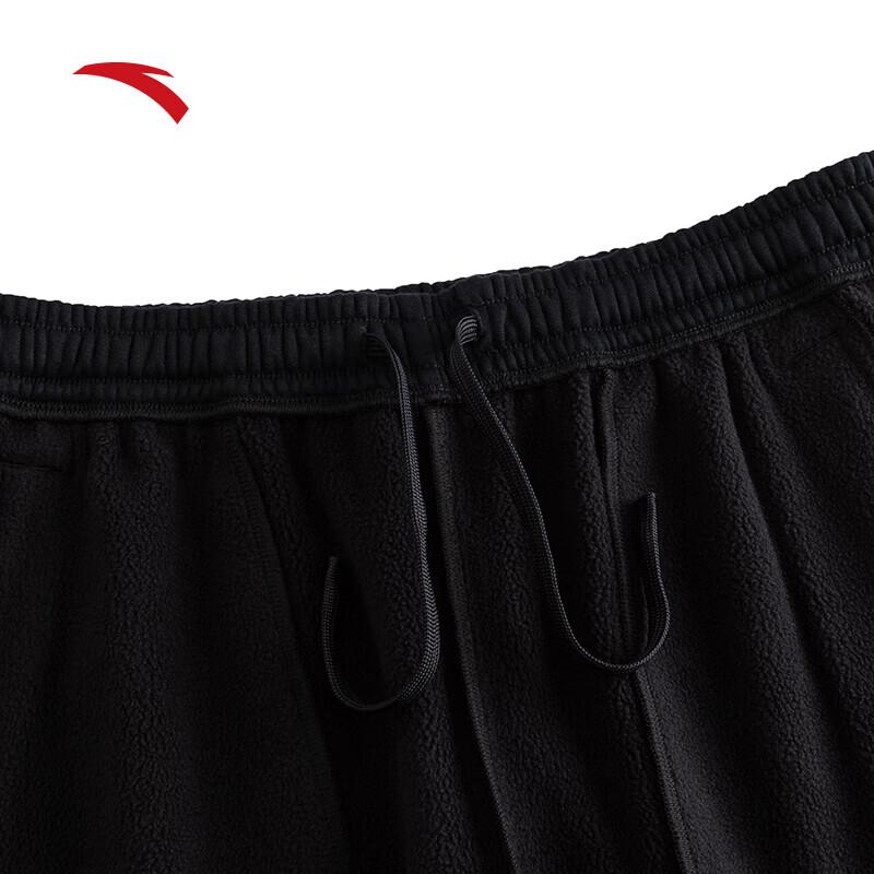 Anta Men's Fleece-Lined Winter Sweatpants