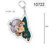 Dragon Ball Goku Acrylic Keychain - Double-Sided Cartoon Pendant Gift