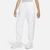 Nike Casual Cuffed Fleece-Lined Knit Pants Women Bottoms White DD5130-100
