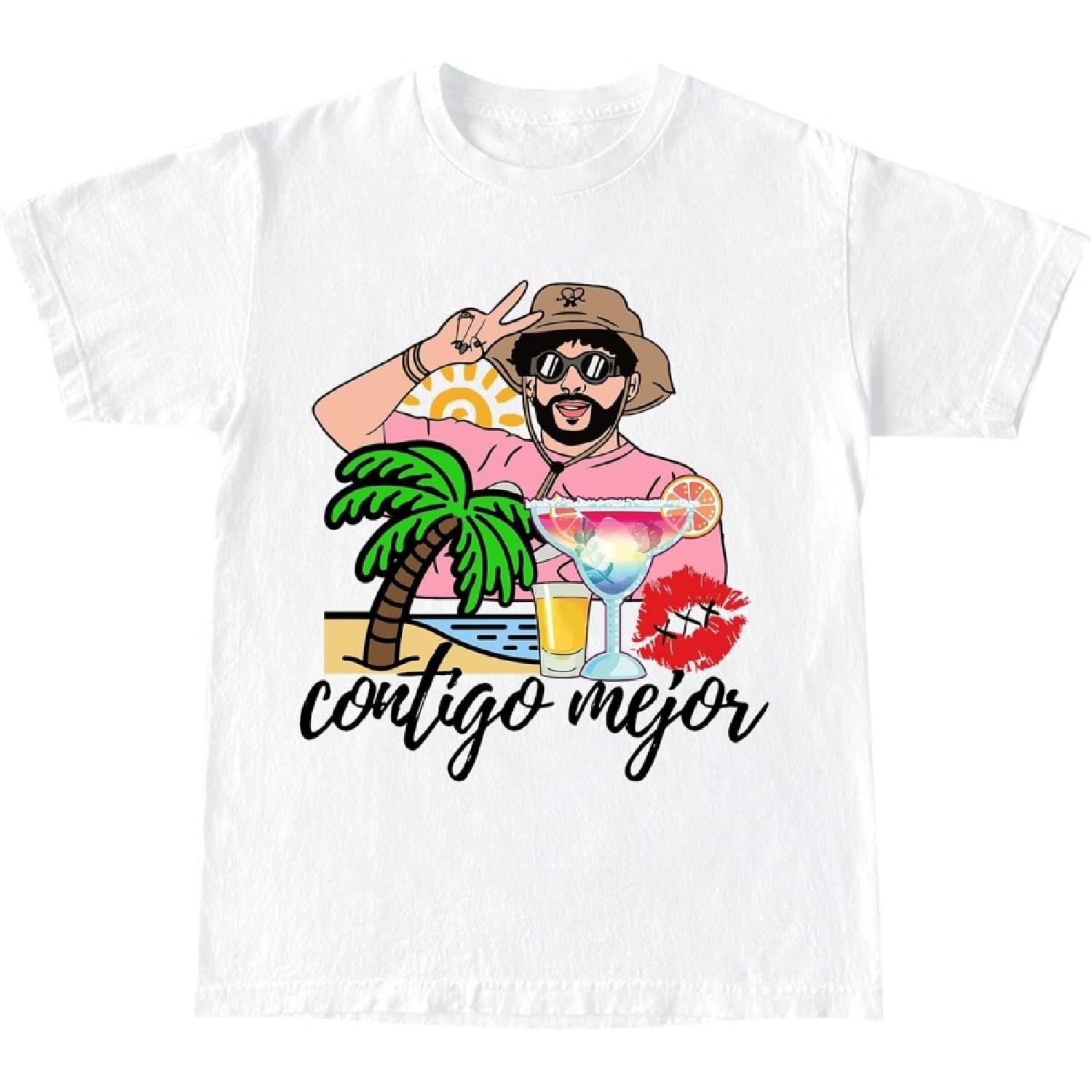 VisionSwipe Callaita Bad Bunny Shirt - Bad Bunny Con.ti(1) S