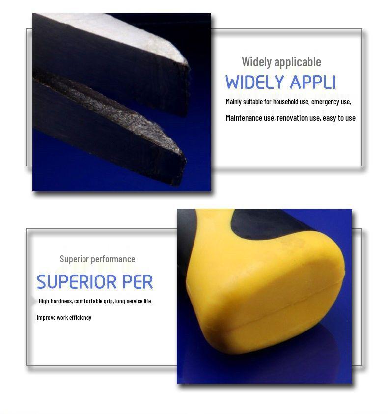 Heavy-Duty Multi-Functional Pure Steel Masonry Hammer