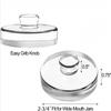 Mini Fermentation Weight Disc Portable Vegetable Press Lid Anti Floating Holder for Pickle Kimchi Jar Homemade Kitchen Tool