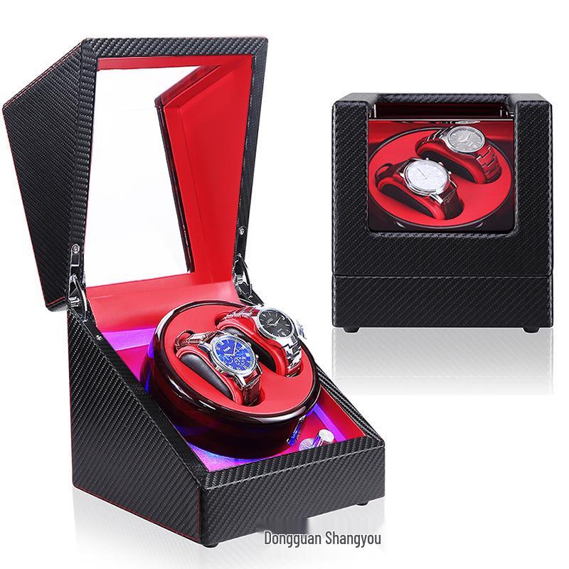 High-Gloss Piano Paint Automatic Watch Winder and Storage Box