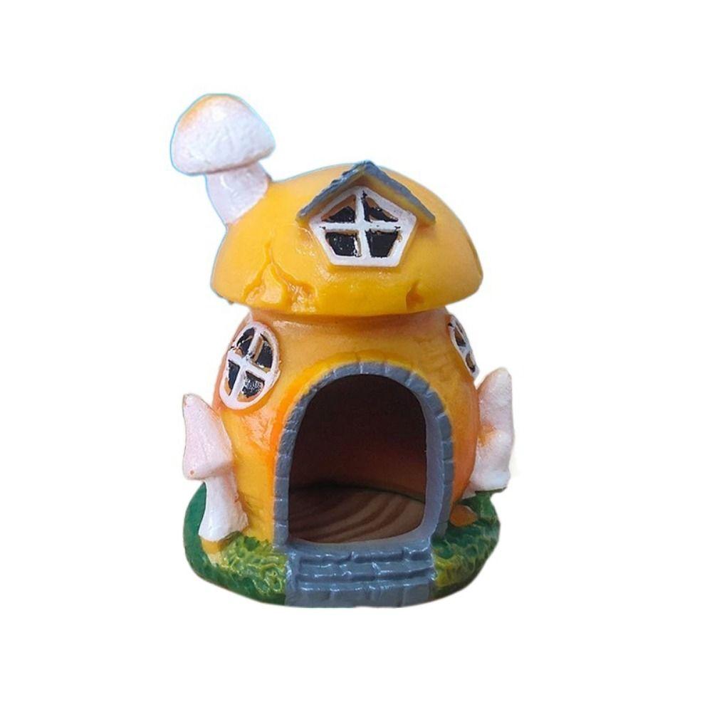 

Імітація Будиночок Раковини Гриба ПВХ Раковини Прикраси Укриття для Риб Креветок Акваріум Style B