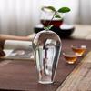 Zen Transparent Glass Vase for Hydroponic Plants and Small Mouth Flower Arrangements