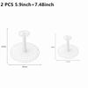 Pickle Jar Press Plastic Holder For Compaction In Kimchi Jar Pickle Jar Tool Korean Home Making Kimchi Kitchen Gadgets 5.9/7.4In