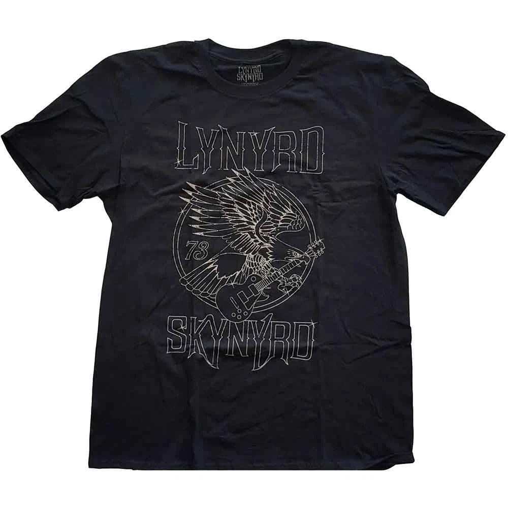 Lynyrd Skynyrd 73 Eagle Guitar T-Shirt S-XL NEW S