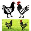 Hen And Shaped for Outdoor Decors Decorative Lawn Ornaments