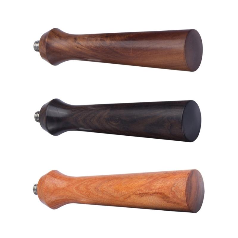 Durable Wood Handle For Espresso Machines Luxurious Espresso Machine Handle in Rosewood Essential Cafe Machine Accessory