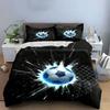 Soccer Three-Piece Set For Competitions Kid'S And Adults' Bedroom Decor, Exquisite Three-Piece Bedding Set Gift