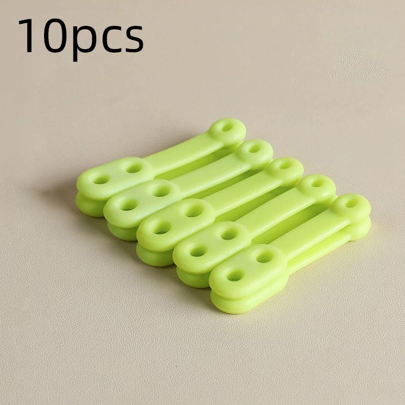 10Pcs Silicone Windproof Laundry Hanging Buckle Anti-slip Fixed Lock Hanger Clothes Hanging Organizer Hooks Outdoor Rack Clips