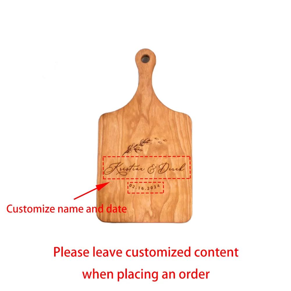 

Personalized Cutting Board Charcuterie Board Wedding Gift Engagement Bridal Shower Gift Housewarming Gift Newlywed Kitchen Decor 1pcs30.5x15x1.5cm