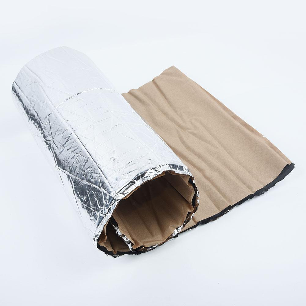 Double sided Soundproof Pad 25cm*50cm Accessory Deadening Mat Firewall