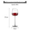 LISM Slanted Rim Handmade Crystal Wine Glass