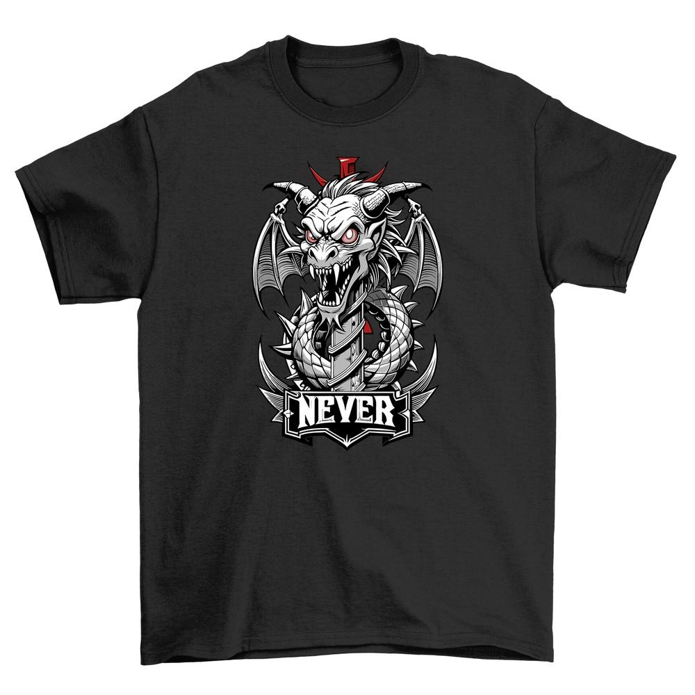 Gothic_44 Dragon t-shirt: Roar in Style! 100% Cotton, Funny tee for fantasy love
