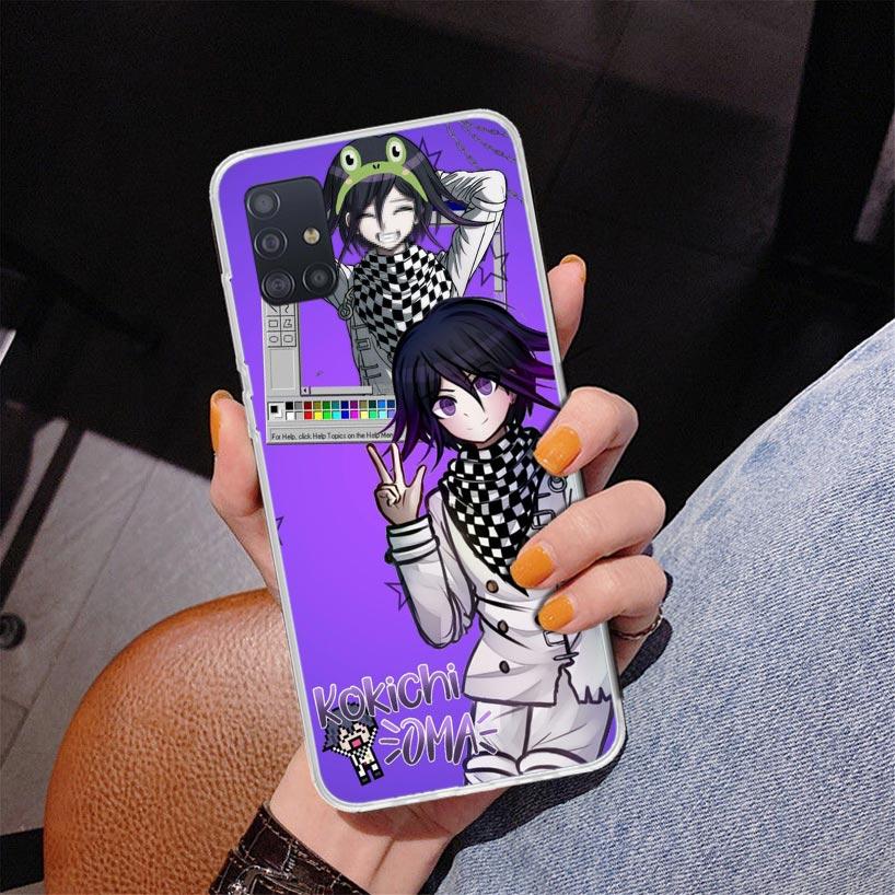 Danganronpa Kokichi Ouma Phone Case For Samsung Galaxy A52 A32 A22 A12 A51 A31 A50S A30S A20S A10S Note 20 Ultra 10 Plus S10 A72