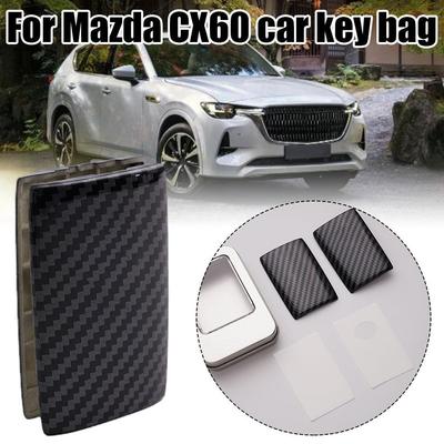 Le Nouveau Sac pour Clé de Voiture Convient Pour 23 Mazda CX60 Sac pour Clé Voitures avec Housses de Clé Modifié CX-60 Sac pour Clé de Voiture Protection W2V8