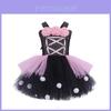 Cute Witch Halloween Costume Tutu Skirt Mesh With Matching Hat For Girls