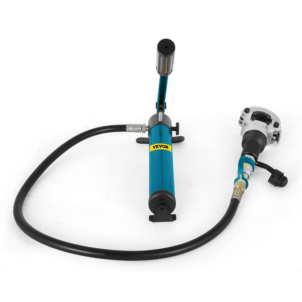 6T Hydraulic Crimping Tool V12-28mm TH16-32mm Press Pliers, V-shaped/TH-Shaped Pipe Crimping Pliers, Jaws 360° Head Hand-Held Press Pliers PE-X