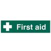 Scan First Aid - Pvc Sign 200 X 50mm