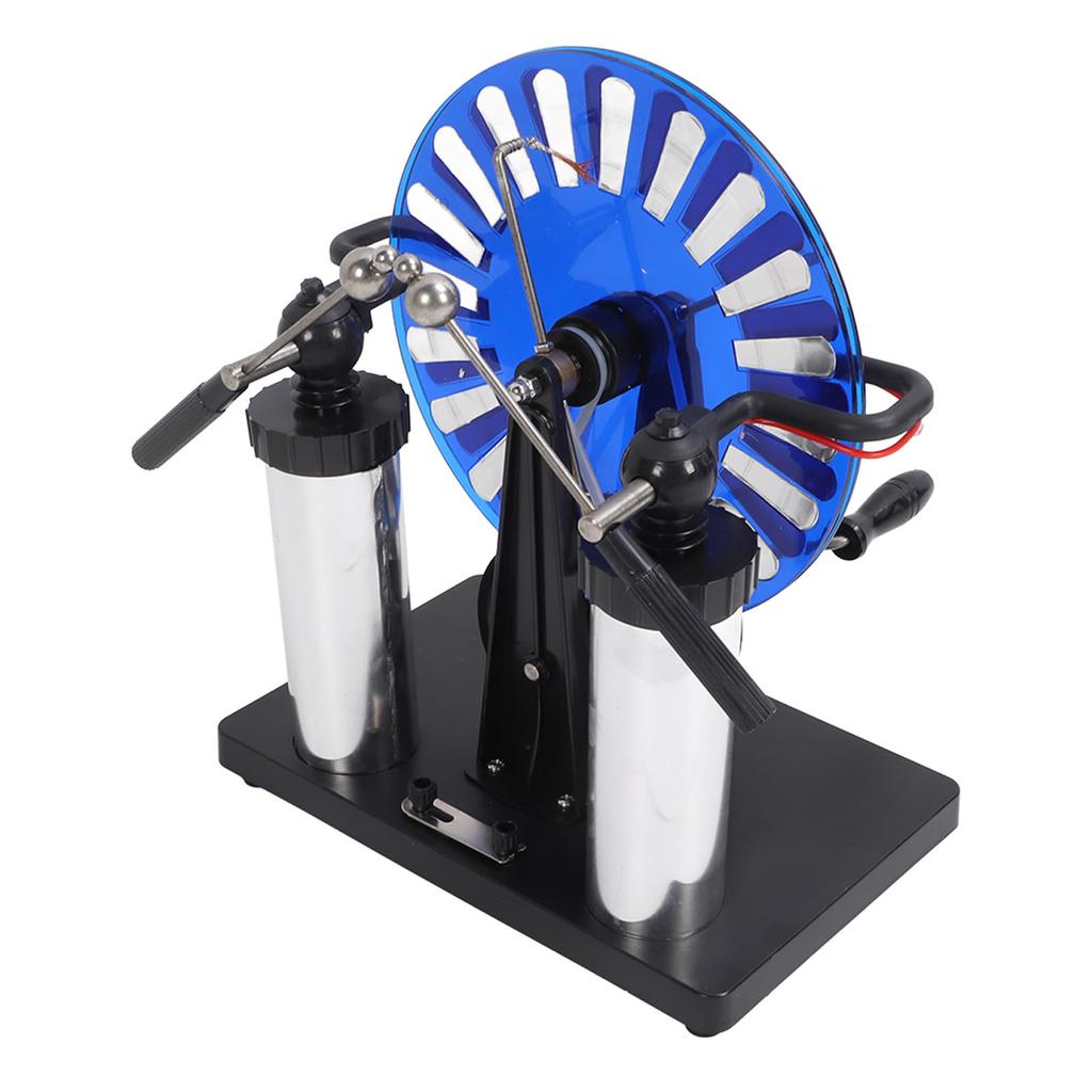 Ηλεκτροστατικός Επαγωγικός Κινητήρας PVC Χειροκίνητη Μανιβέλα Εκκένωση Σπινθήρα Γεννήτρια Στατικού Ηλεκτρισμού