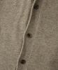 Outstanding Lambswool Fisherman Cardigan_L.Brown
