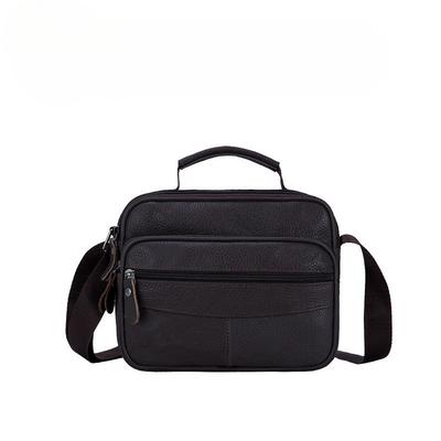 Zakelijke Schoudertas Grote Capaciteit Leren Tas High-end Multifunctionele Business Casual Handtas Heren