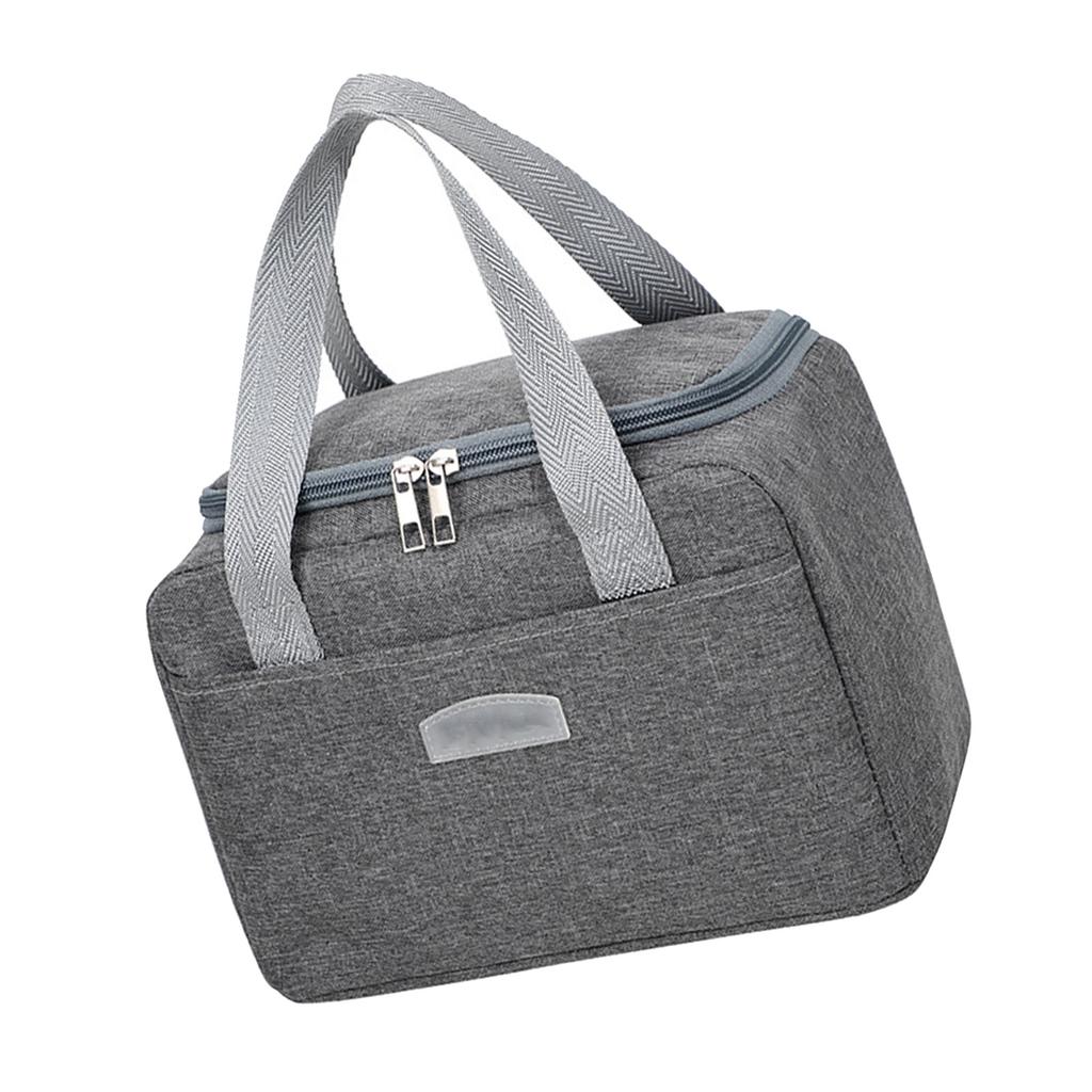 Insulated Lunch Bag Waterproof Large Capacity Sturdy Handle Food Lunch Container for Office Picnic