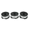 3PCS Line Spools For Black+Decker A6485 GL280 GL301 GL425 GL430 GL545 GL555 GLC13 GLC2500 GLC2500L Grass Trimmers
