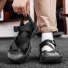 Sports sandals men's mesh breathable summer 2025 new beach sandals casual non-slip bag head wear-resistant sandals