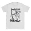 Radiohead Rock Band Cotton T Shirt For Man Summer  Aesthetic T Shirts Crew Neck Hippie Tees Plus Size Printed Tops