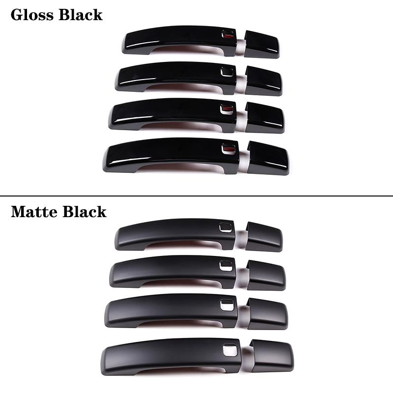 8Pcs ABS Chrome Door Handle Cover Trim For Range Rover Sport / Land Rover LR4 Discovery 4/Freelander 2 /With 4 Smart