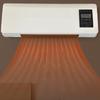 2 In 1 Cooler Heater Electric Heating Machine Air Conditioner Wall Mounted Air Conditioner Fan Heater Remote Control Bedroom