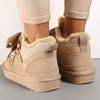 Snow Boots Sneakers Ankle Boots Women's Khaki Terea 40