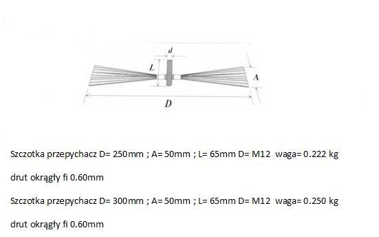 CHIMNEY CLEANER STEEL WIRE 250MM - WYC 250