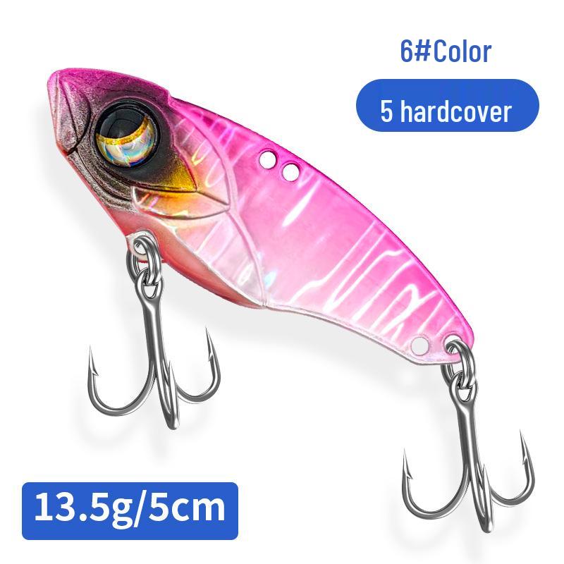 VIB Hard Bait Lure: Copper Sound, Snake Tail Lead Sinker, Long Cast, Outdoor Bionic Artificial Fishing Bait