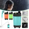 Portable Shower IPX7 Waterproof Electric Shower Pump with 6000mAh Rechargeable Battery Camp Shower for Camping Hiking Traveling
