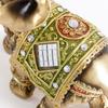 Feng Shui Fortune Lucky Elephant Statue Resin Crafts Home Porch Office Desktop Ornament, Size S