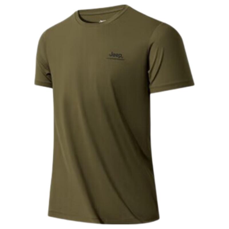 JEEP Men s Quick-Dry Cool-Feel Crew Neck T-Shirt 2XL