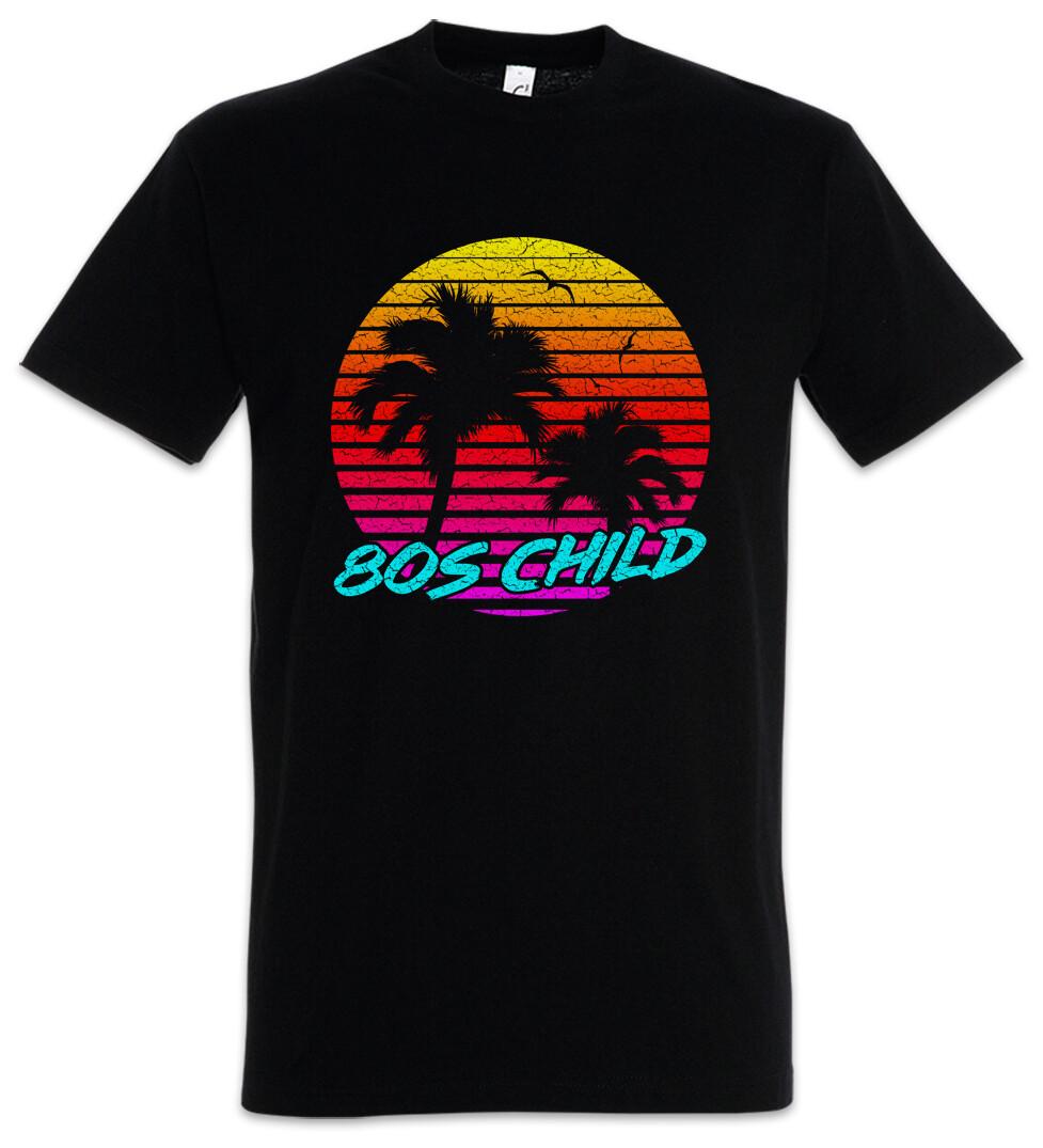 

80s Child T-Shirt Mens Womens Tees Top Audio Synthesizer LFO Sound Wave Electro Sampler DJ MC Fun L