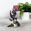 New 13cm Demon Slayer Akaza Hakuji Anime Figure Model Doll Action Figurine Pvc Decoration Peripheral Desktop Ornament Toy