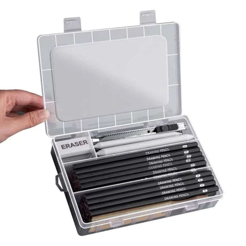 Graphite Mixed Charcoal Pencils Painting Drawing Pencil Set Sketching Pencil Beginners