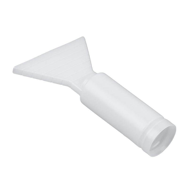 AB Static Mixer Tube Flat Nozzle Adapter External Thread Wide for Industrial Epoxy Resin Adhesive Dispensing Projects