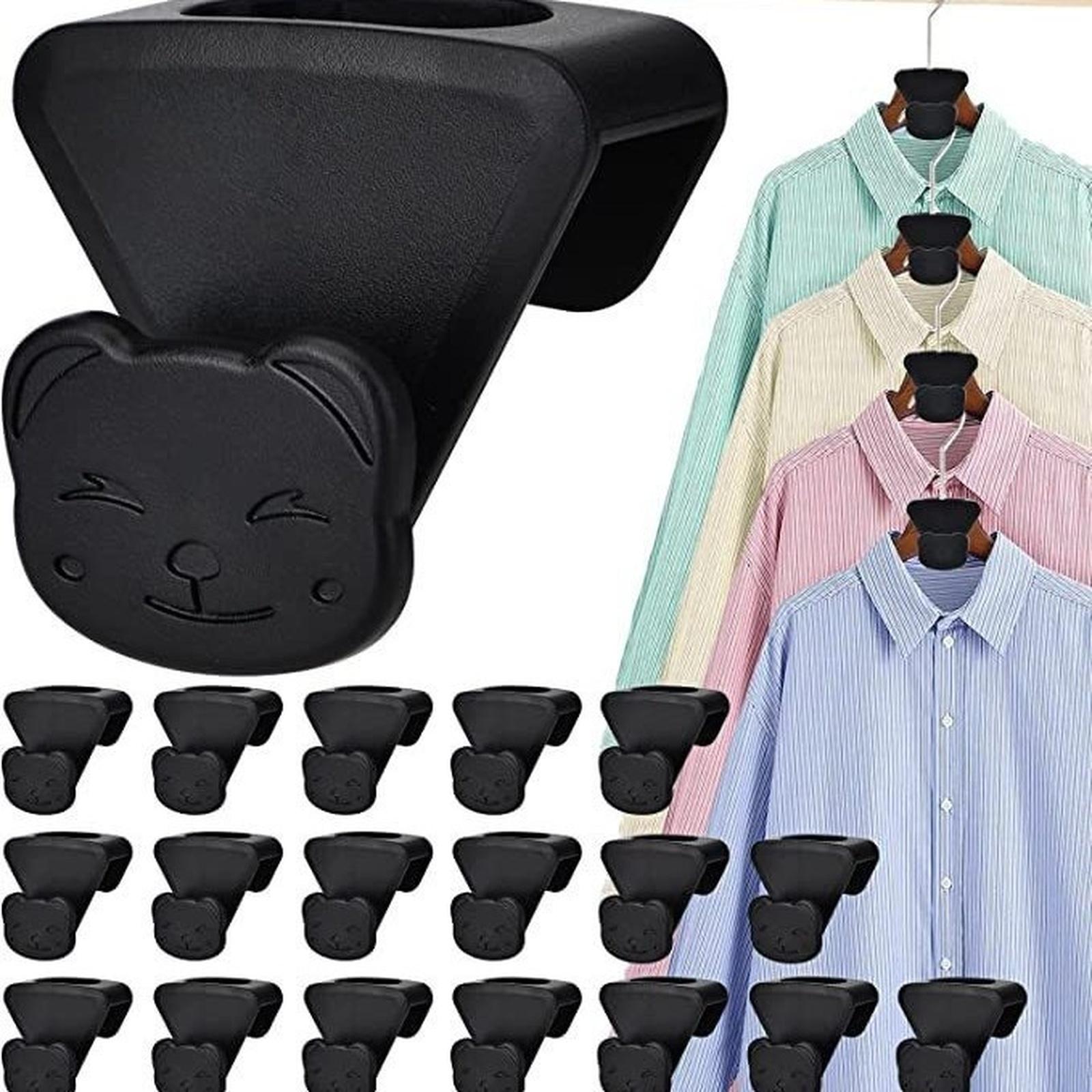 

Triangles Hanger Hooks Clothes Hanger Clothes Hanger Connector Hooks Closet Space Clothing and Wardrobe Storage One Size чёрный