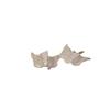 Iridescent Mini Butterfly Hair Claw - Sweet Hair Clip for Girls, Ideal for Bangs and Stylish Japanese & Korean Hair Accessories.