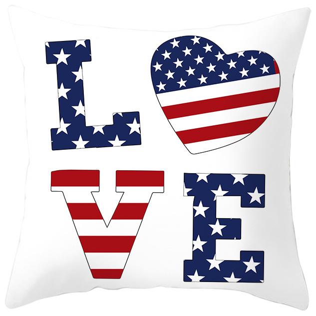 New Peach Leather Velvet Printed Pillowcase Car Sofa Festive Decoration Pillowcase