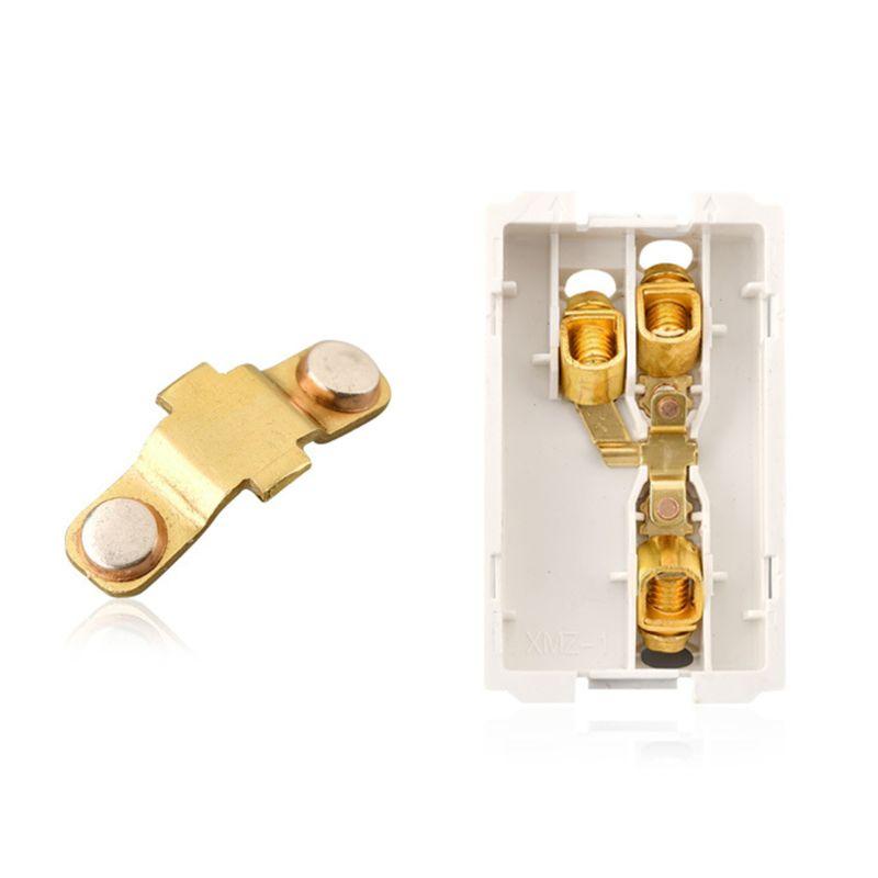 Wall Mounted UK Power Outlet with 2 USB Ports Compact Panel Power Socket